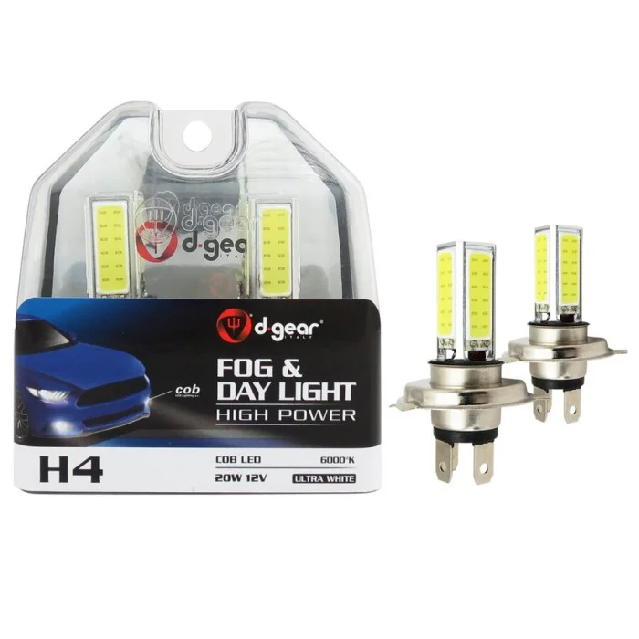 Lampadine H4 Cob Led Fog and Day Light D-GEAR
