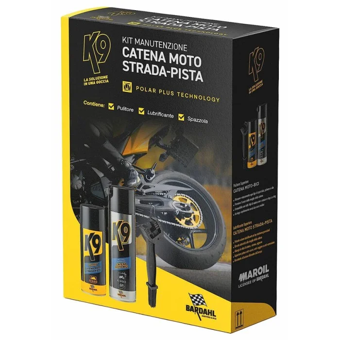 Pulitore catena Box K9 Strada BARDAHL