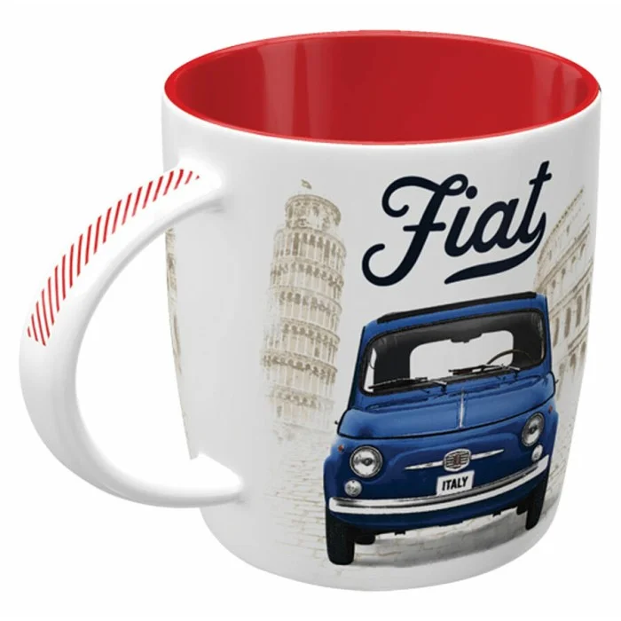 Tazza Fiat 500 - Enjoy The Good Times NOSTALGIC ART
