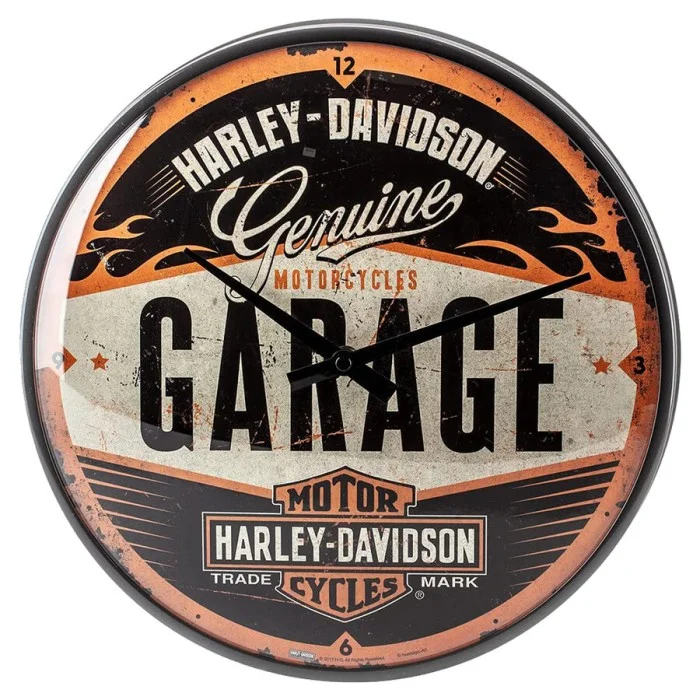 Orologio Harley Davidson Garage NOSTALGIC ART