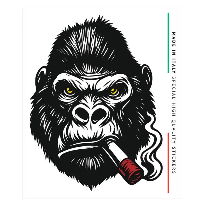 Adesivi Monkey Smoke GAT