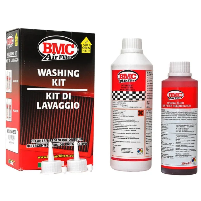 Pulizia e manutenzione filtri WA250-500 BMC