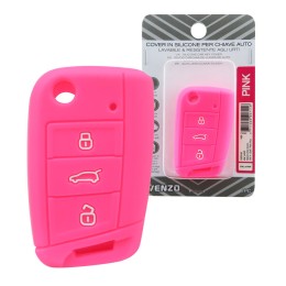 Cover chiave Seat Ibiza, Leon, Toledo, Skoda Fabia, Octavia, Superb, Volkswagen Golf VII, Lamando, Polo, Sportsvan VENZO