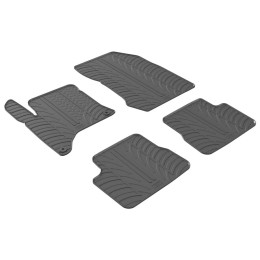 Tappeti in gomma-Pvc specifico Opel Corsa F, Peugeot 208 LAMPA