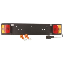 Accessori ed adattatori per portabici Portatarga supplementare AUTOBEST