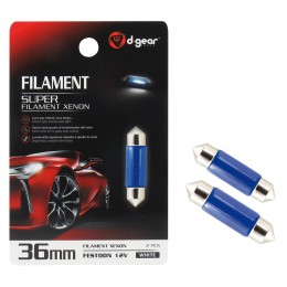 Lampadina a siluro a filamento Super - 36 Feston SV8,5 Lamp D-GEAR