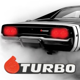 Emblema 3D Turbo TUNING GURU