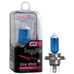 Lampadina moto alogena Xenon Glow H4 BRYTE