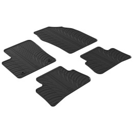 Tappeti in gomma-Pvc specifico Toyota C-HR 2023> Toyota C-HR 2023 > Cambio automatico, ibrida LAMPA