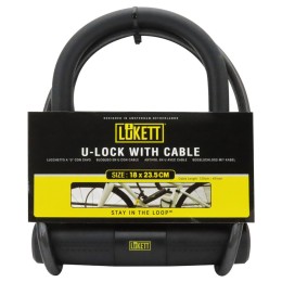 Lucchetto U-Lock With Cable LUKETT