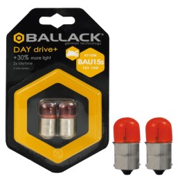 Lampadina moto BAU15Sa filamento Day Drive + BAU15S BALLACK