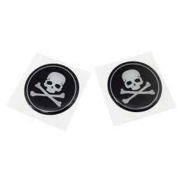 Emblema 3D Skull ROX