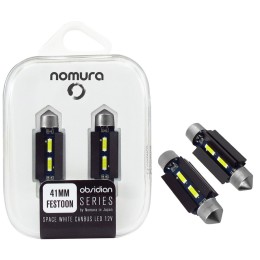Lampadina a siluro a led SV8,5 Canbus Obsidian NOMURA