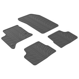 Tappeti in gomma-Pvc specifico Fiat 600 2023> Fiat 600 2023 > 5 porte cambio automatico LAMPA
