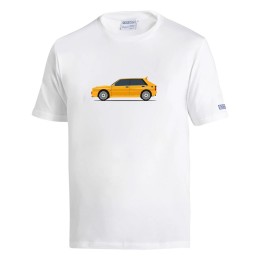 T-Shirt Lancia HF Delta gialla SPARCO