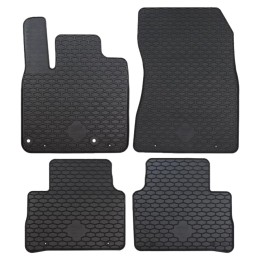 Tappeti in gomma-Pvc specifico Nissan Qashqai INT AUTO