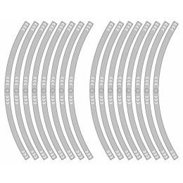 Adesivi cerchio Rim Stickers Arrows ALGISBIKE