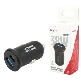 USB da presa accendisigari USB-A + Type-C 38W NOVAK