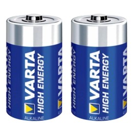 Batteria alcalina High Energy C VARTA