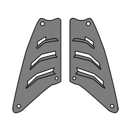 Presa aria Coperchio per presa d'aria casco Aviator 2.2 AIROH