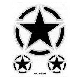 Adesivi Stella Army GAT