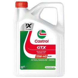 Olio motore GTX 15W40 A3/B3 CASTROL