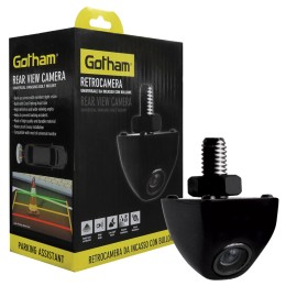 Retrocamere e frontecamere Retrocamera da incasso con bullone GOTHAM