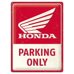 Cartello in latta Honda - Parking Only NOSTALGIC ART