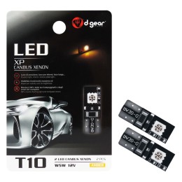 Lampadina T10 a led XP - T10 Canbus 2 Led D-GEAR