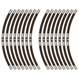 Adesivi cerchio Rim Stickers Tribal ALGISBIKE