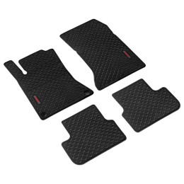 Tappeti in gomma-Pvc specifico Pilot Mercedes A Class, B Class, CLA, GLA LAMPA
